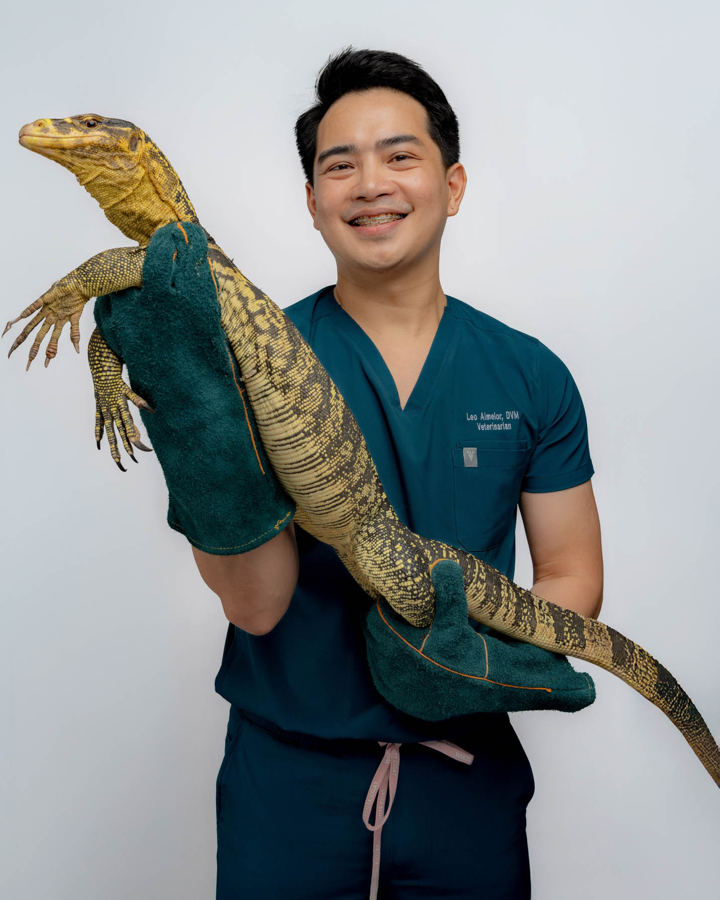 Monitor Lizard pet portrait in Alabang