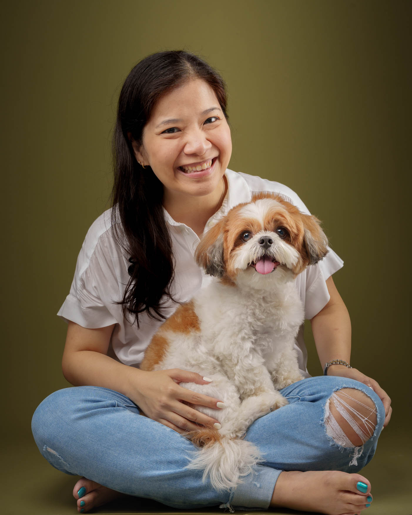 Shih Tzu pet portrait in Quezon City