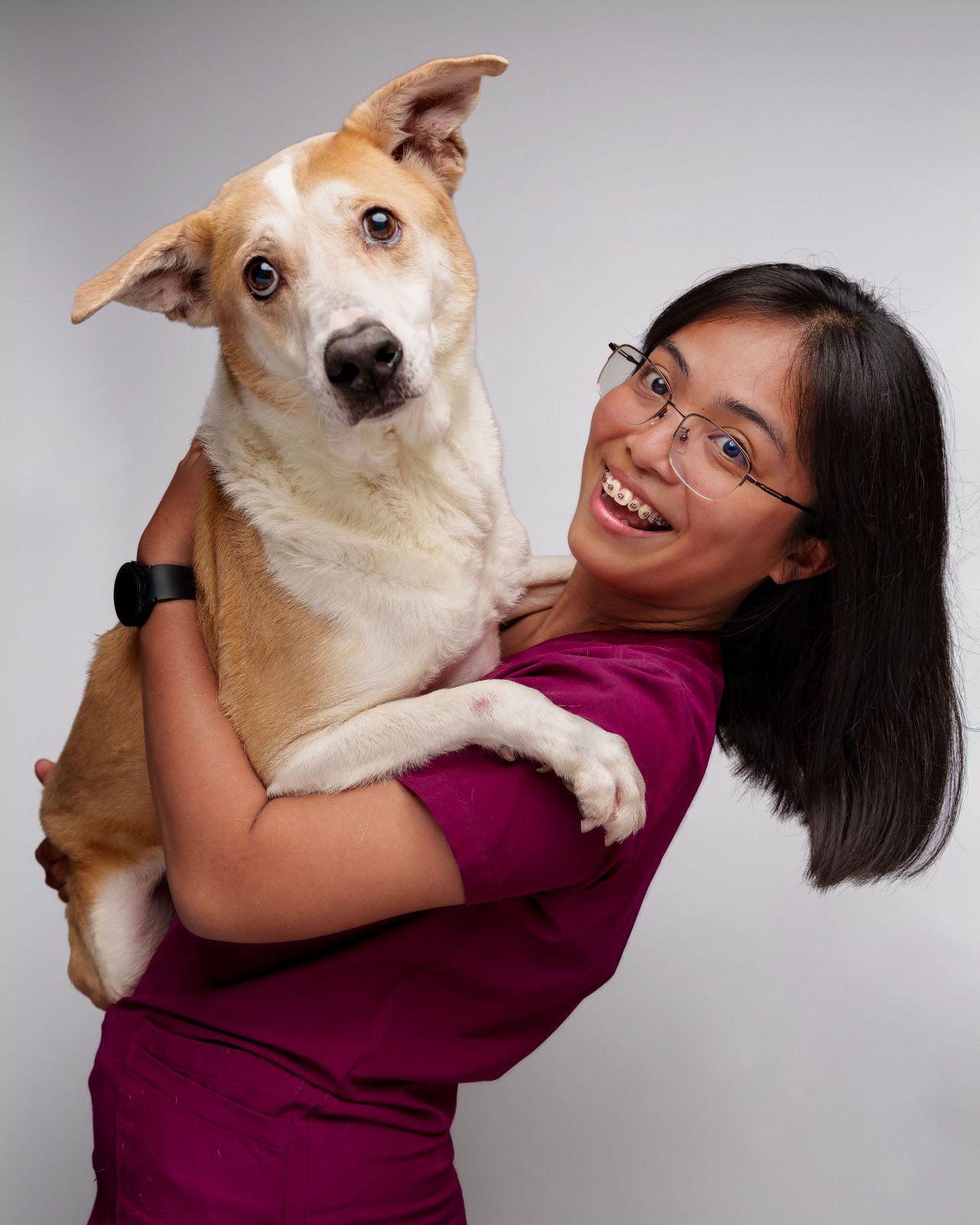 Aspin pet portrait in Parañaque